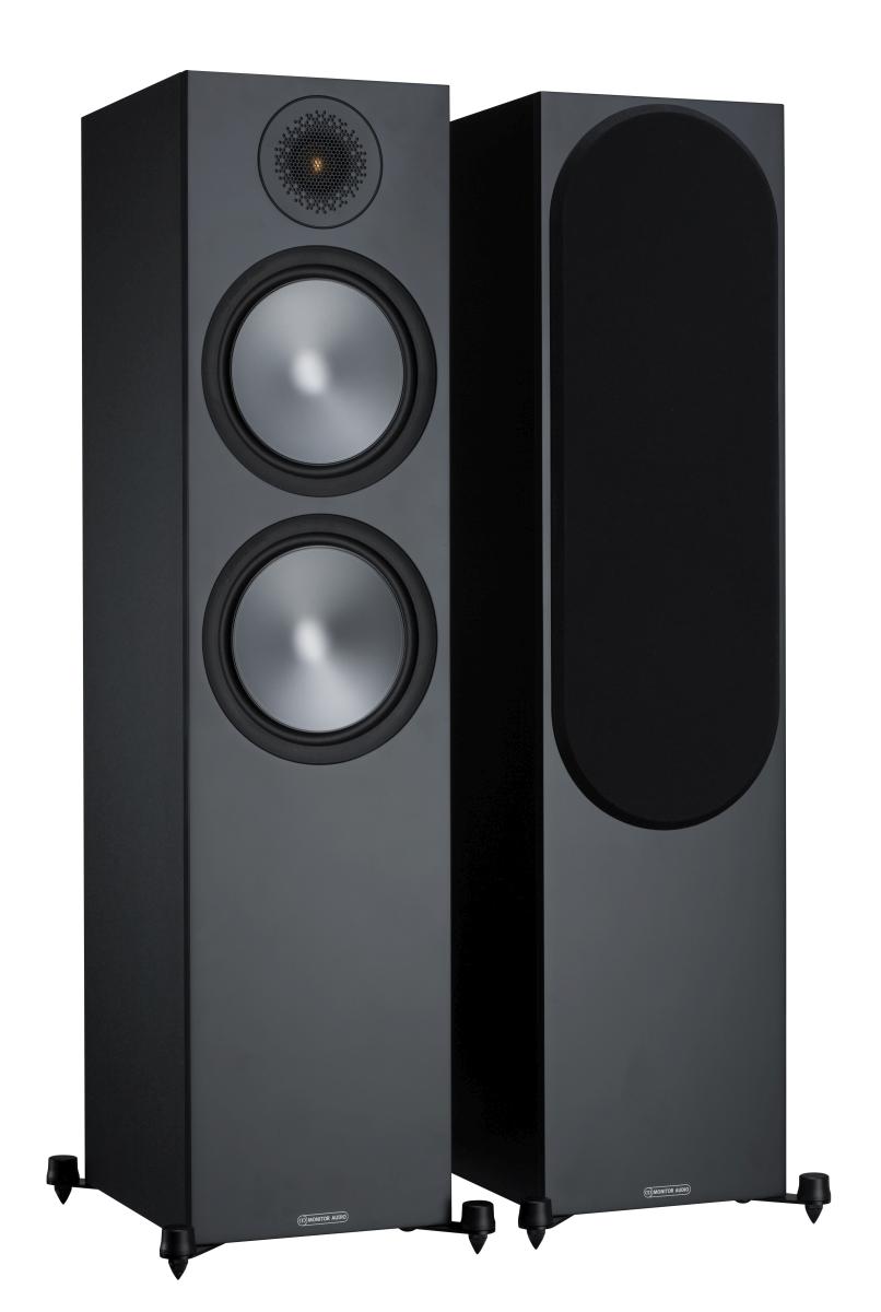 Monitor Audio Bronze 500 (6G) Standlautsprecher schwarz [Paar]