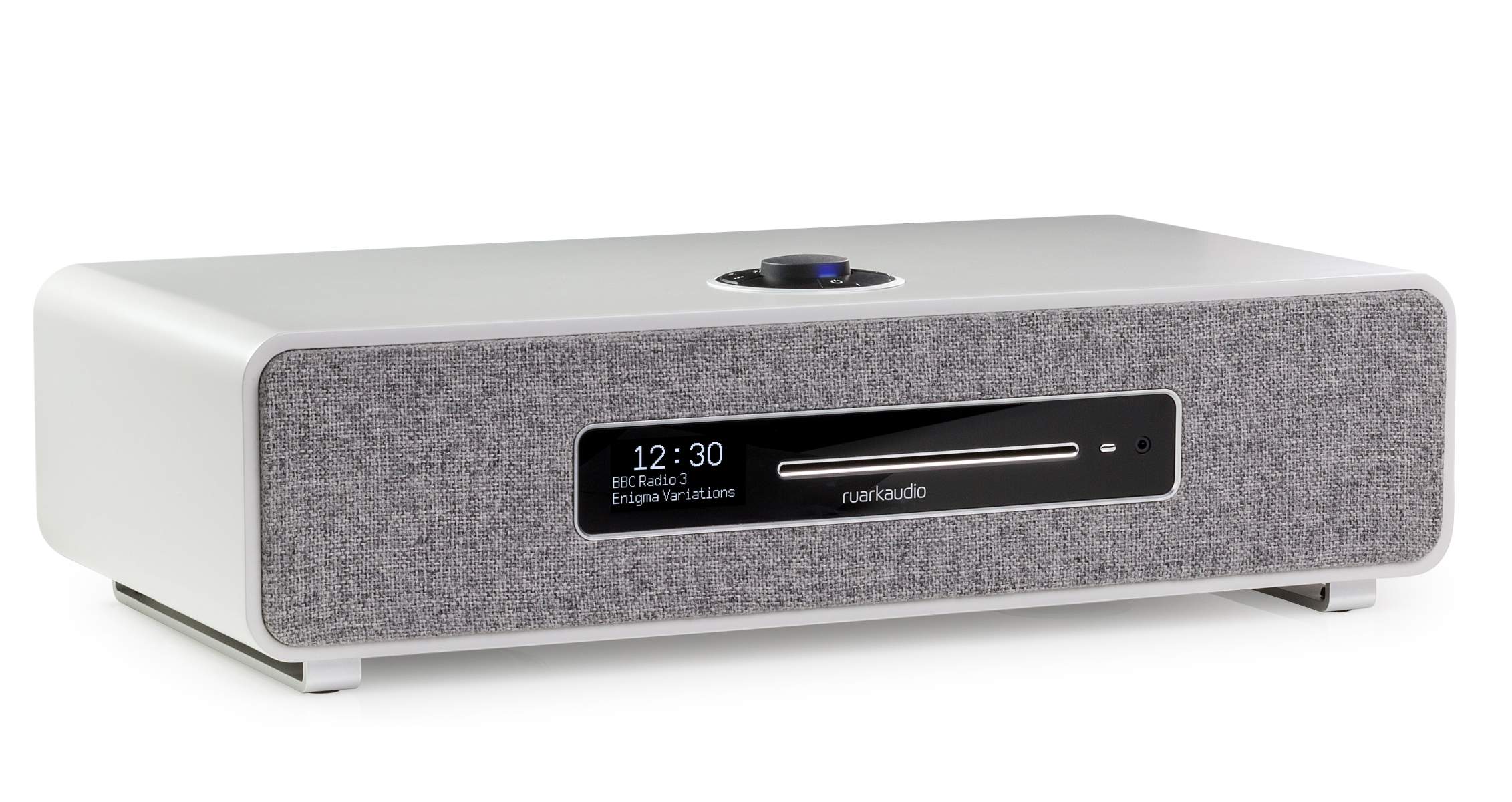 ruarkaudio R5 MK 1 Musiksystem FM/DAB+/CD/Bluetooth/W-LAN matt Grau