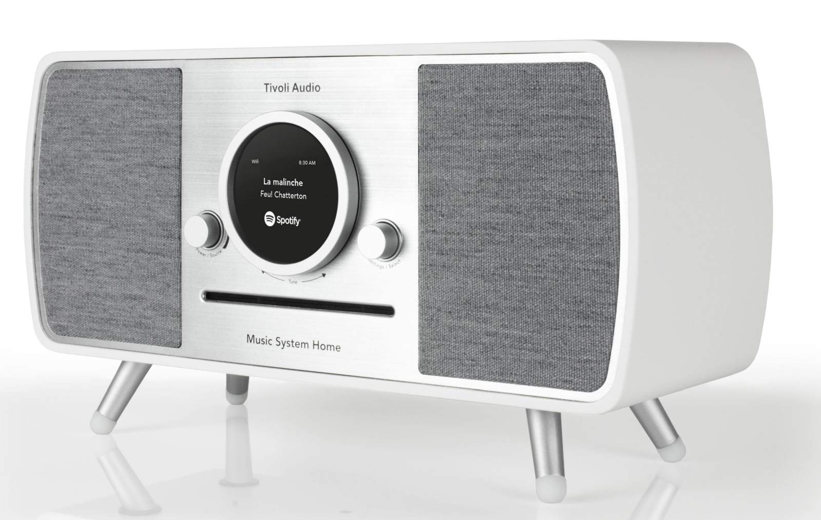 B-Ware - Tivoli Audio Music System Home All-in-one FM/DAB+/WiFi/CD/LAN Weiß/grau