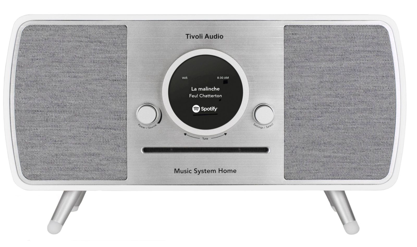 B-Ware - Tivoli Audio Music System Home All-in-one FM/DAB+/WiFi/CD/LAN Weiß/grau